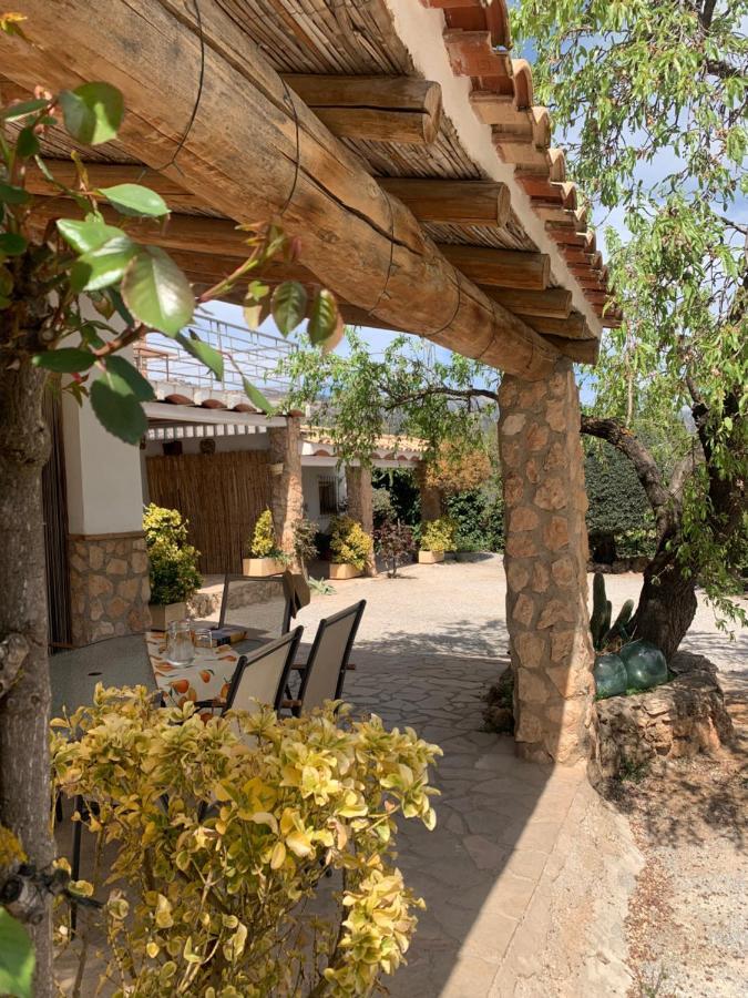 Cabanas Cortijo El Helao Pozo Alcon Bagian luar foto