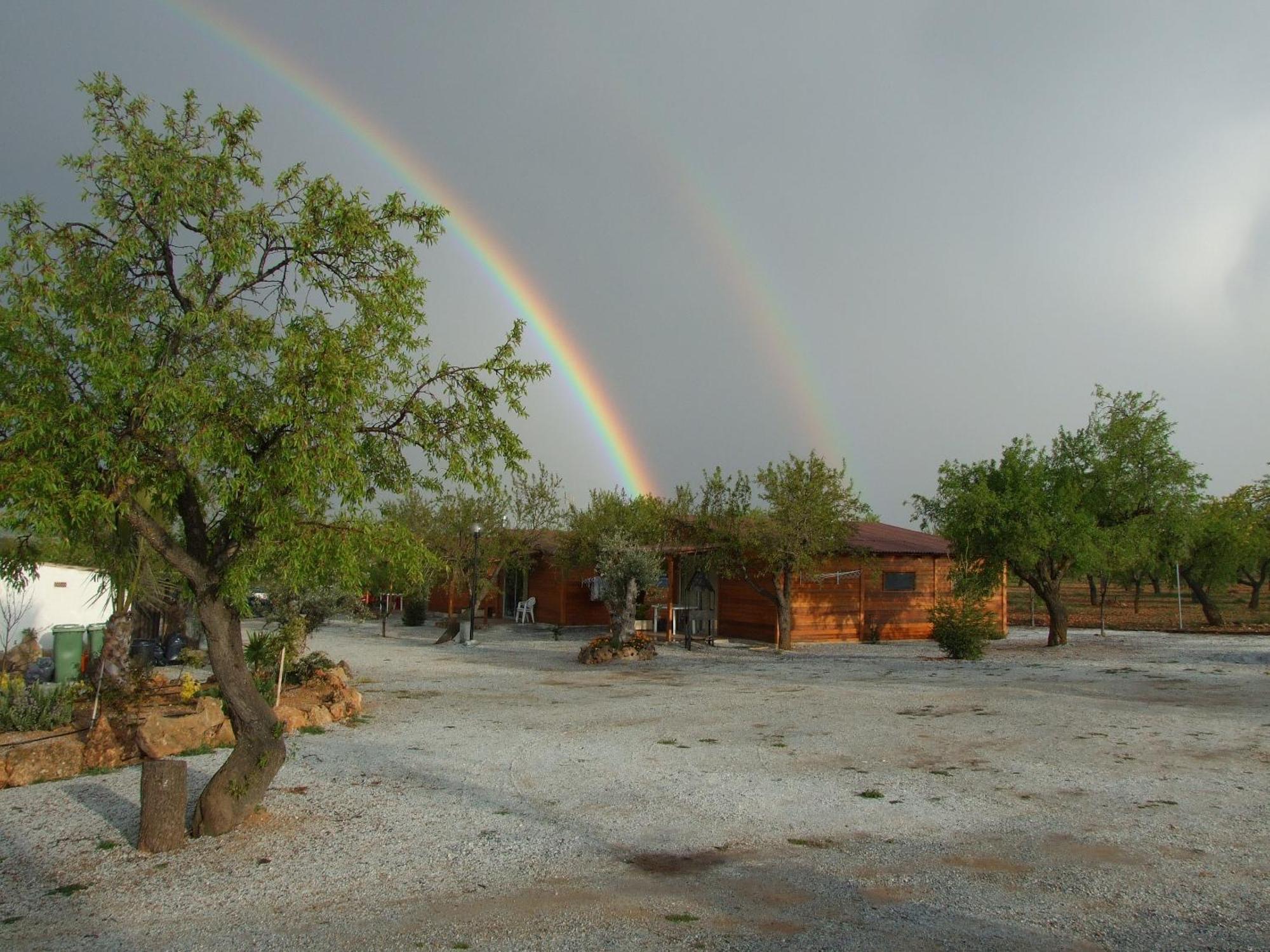 Cabanas Cortijo El Helao Pozo Alcon Bagian luar foto