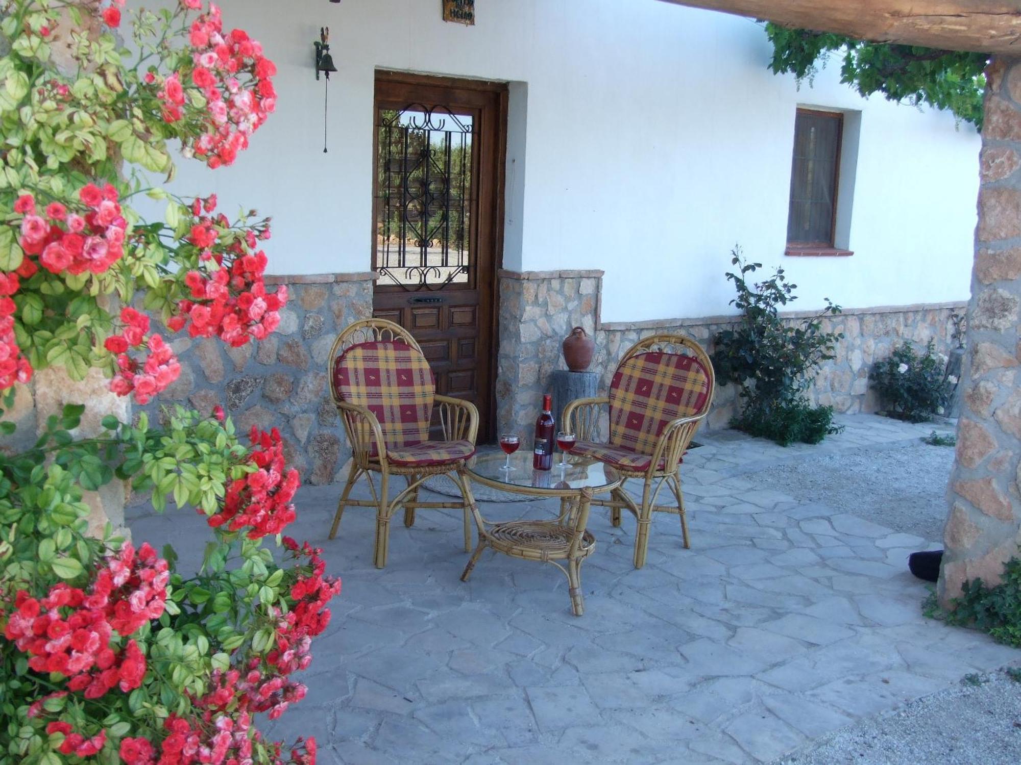 Cabanas Cortijo El Helao Pozo Alcon Bagian luar foto